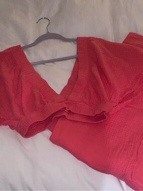 aerie Vaca Matching Outfit 🪸Coral color